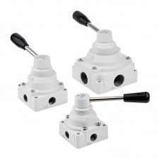 Mindman Rotary hand lever valve MVHC300-4H